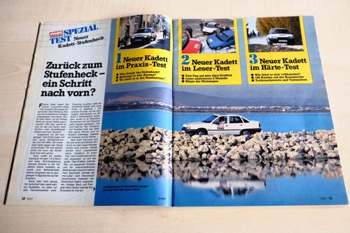 Mot 1986 opel kadett 6 - mot, 02/1986