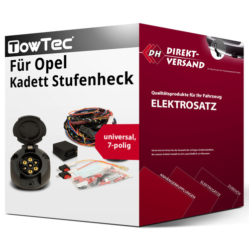 Für opel kadett - kadett, stufenheck