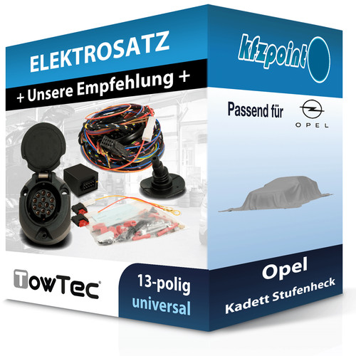 Für opel kadett stufenheck - opel,