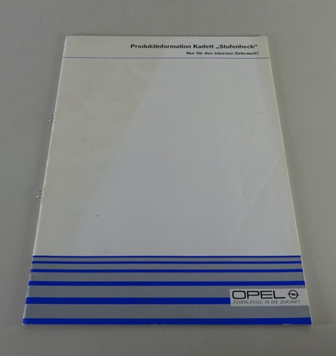 Prospekt broschüre opel - prospekt,